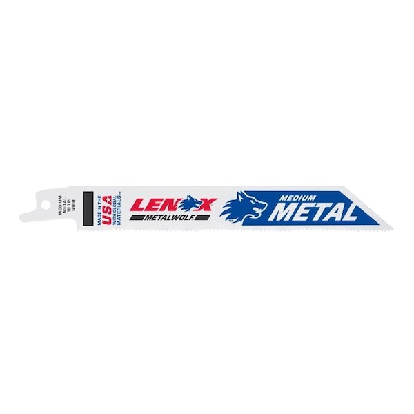 Irwin Lenox METALWOLF 6 in. Bi-Metal WAVE EDGE Reciprocating Saw Blade 18 TPI 1 pk 20567S618R - main